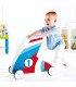 واکر مسابقه ای چوبی هپه Hape Racing Stripes Push and Pull Walker