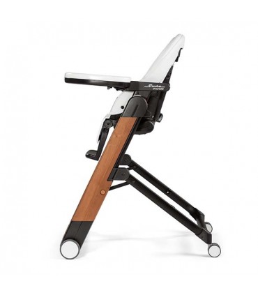 صندلی غذای کودک سیستا پگ پرگو Peg-Perego Siesta Wood Bianco