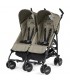 کالسکه دوقلو رنگ بژ پگ پرگو Peg Perego Pliko Mini Twin