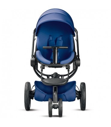 کالسکه کویینی مود رنگ آبی با فریم مشکی Quinny moodd Blue