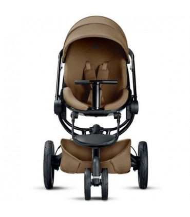 کالسکه کویینی مود رنگ قهوه ای با فریم مشکی Quinny moodd Toffee Crush