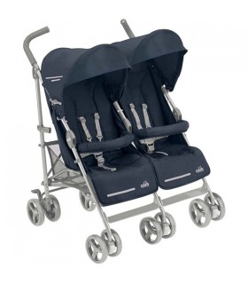 کالسکه دوقلوی عصایی برند کم Cam Twin Flip Blue