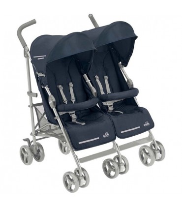 کالسکه دوقلوی عصایی برند کم Cam Twin Flip Blue