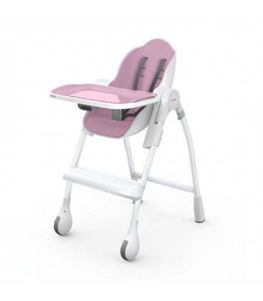 صندلی غذای کودک اوریبل رنگ صورتی Oribel Cocoon High Chair Rose Meringue