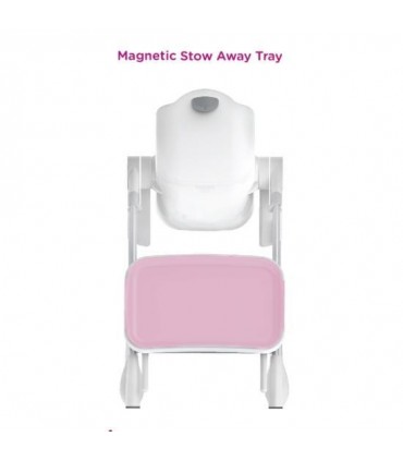 صندلی غذای کودک اوریبل رنگ صورتی Oribel Cocoon High Chair Rose Meringue