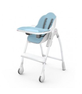 صندلی غذای کودک اوریبل رنگ آبی Oribel Cocoon High Chair Blue Raspberry Marshmallow