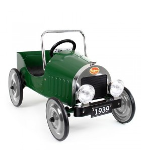 ماشین پدالی فلزی کلاسیک رنگ سبز باگرا Baghera Classic Green