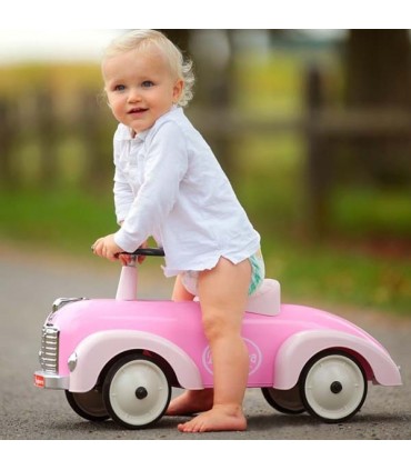 ماشین فلزی پایی رنگ صورتی باگرا Baghera Speedster Pink