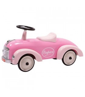 ماشین فلزی پایی رنگ صورتی باگرا Baghera Speedster Pink
