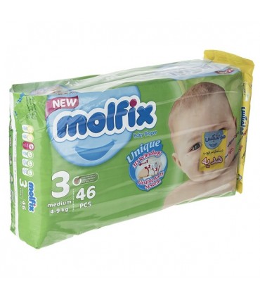 پوشک مولفیکس سایز 3 (46 عددی) Molfix