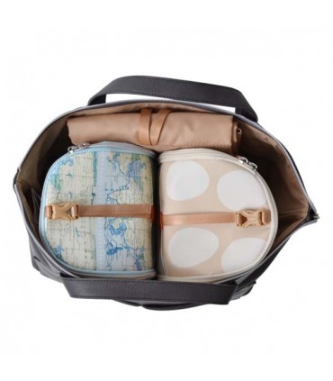 کیف لوازم مدل سانتن پاکاپاد Pacapod Saunton Pewter