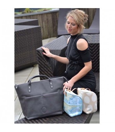 کیف لوازم مدل سانتن پاکاپاد Pacapod Saunton Pewter