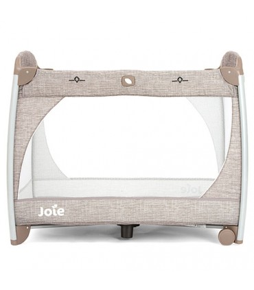 تخت و پارک فول با گهواره ویبره دار جویی Joie Excursion Change & Bounce Tan Stripe