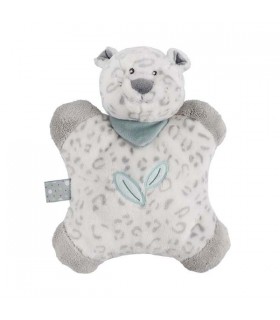 کوسن پلنگ برفی ناتو Nattou Flatsie snow leopard