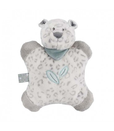 کوسن پلنگ برفی ناتو Nattou Flatsie snow leopard