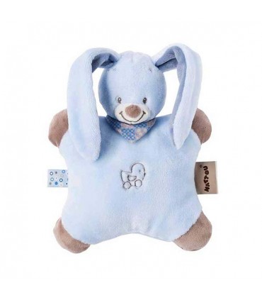 کوسن خرگوش آبی ناتو Nattou Flatsie Bibou the rabbit
