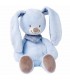 عروسک خرگوش آبی ناتو Nattou Cuddly Bibou the rabbit