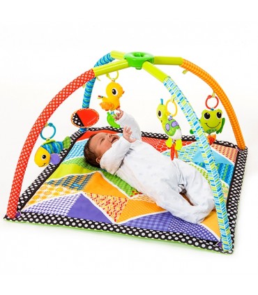 تشک بازي طرح قورباغه و ماهی اینفانتینو Infantino Pond Pals Twist and Fold Activity Gym