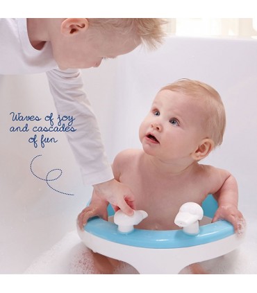 صندلی حمام کودک رنگ سفید برند ب ب ژو Bebejou Bath Ring