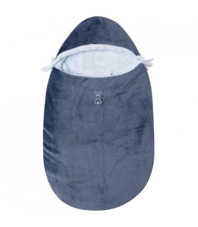 قنداق فرنگی سرمه ای ناتو Nattou Babynest Cocoon