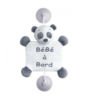 آویز هشدار کودک در ماشین پاندا ناتو Nattou Baby on board panda