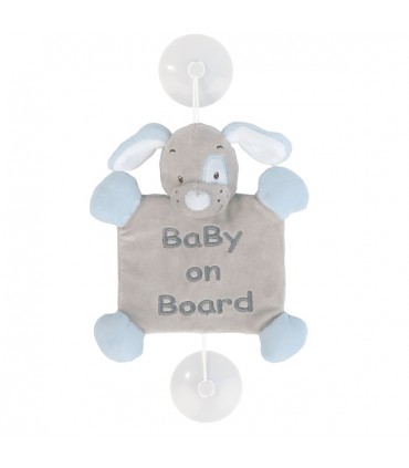آویز هشدار کودک در ماشین سگ ناتو Nattou Baby on board Toby the dog