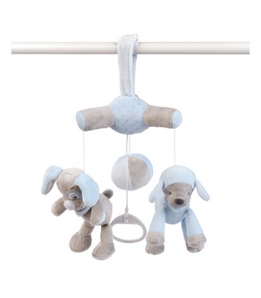 آویز موزیکال گوسفند و سگ ناتو Nattou Mini Mobile