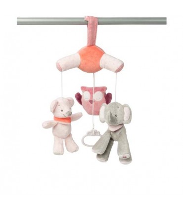 آویز موزیکال فیل و موش ناتو Nattou Mini Mobile