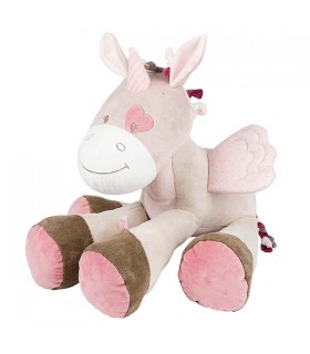 عروسک بزرگ اسب تک شاخ ناتو Nattou Cuddly 75cm Jade the unicorn