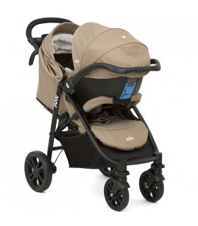 ست کالسکه و کریر جویی Joie Litetrax 4 Travel System Sandstone