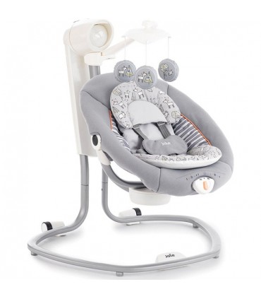 تاب برقی و نی نی لای لای سرینا جویی Joie Serina Swivel Forest Friends