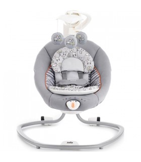 تاب برقی و نی نی لای لای سرینا جویی Joie Serina Swivel Forest Friends