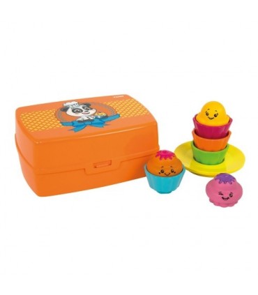 کاپ کیک های رنگی تامی Tomy Shake & Sort Cupcakes