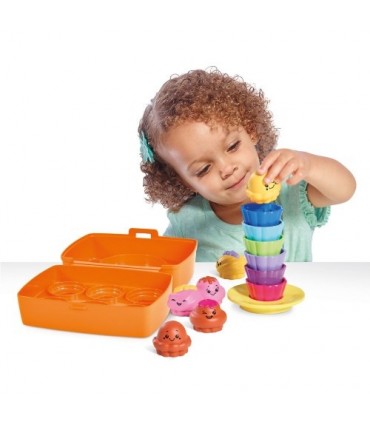 کاپ کیک های رنگی تامی Tomy Shake & Sort Cupcakes