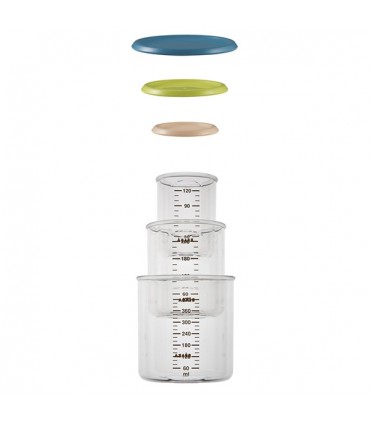 ست 3 عددی پیمانه ب آ با Beaba Set of 3 Conservation Jars