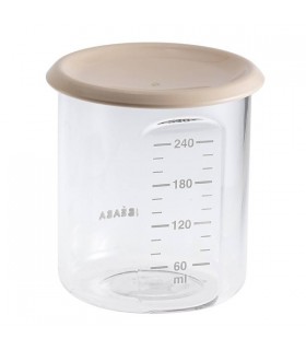 ظرف نگهدارنده مدرج 240 میلی لیتر ب آ با Beaba Maxi Portion 240 ml Tritan