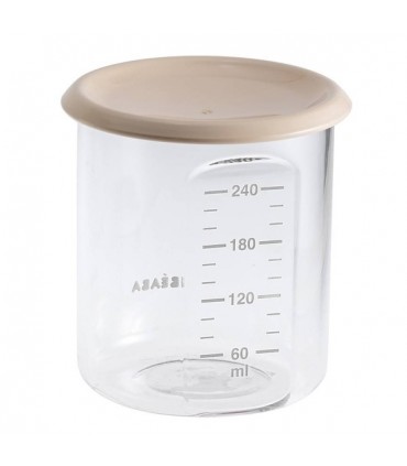 ظرف نگهدارنده مدرج 240 میلی لیتر ب آ با Beaba Maxi Portion 240 ml Tritan