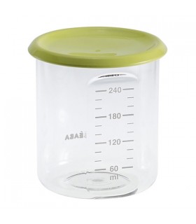 ظرف نگهدارنده مدرج 240 میلی لیتر ب آ با Beaba Maxi Portion 240 ml Tritan