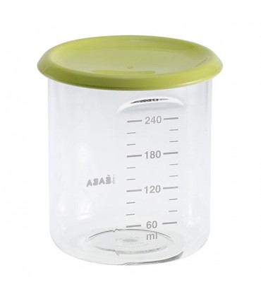 ظرف نگهدارنده مدرج 240 میلی لیتر ب آ با Beaba Maxi Portion 240 ml Tritan