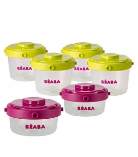 ست 6 عددی پیمانه قابل اتصال ب آ با Beaba Set of 6 Clip Portions