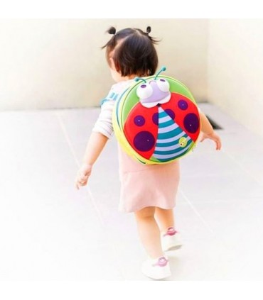 کوله درخشان همراه با ظرف غذا و قمقمه کفشدوزک Oops Starry Meal Set Lucky