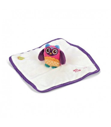 دستمال آروغ گیر نوزاد جغد Oops My Doudou Friend Mr Wu