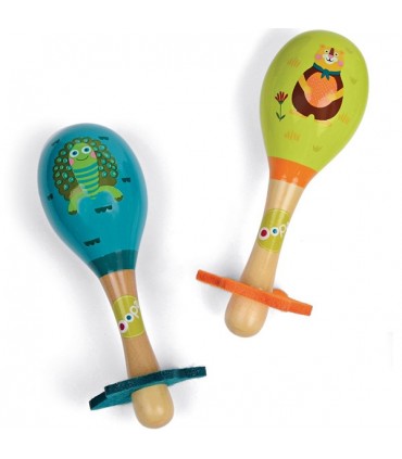 جغجغه چوبی لاک پشت Oops Let’s Dance City