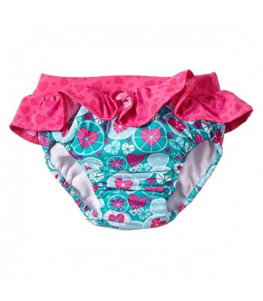 مایو شورتی طرح قلب محافظ دار (3 تا 6 ماه) Archimede Neon Bloomer Double Protection