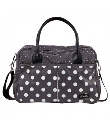 کیف لوازم کودک Bebejou Diaper Bag Grey Dots