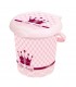 سطل صورتی طرح پرنسس Rotho StyLe Nappy Pail Little Princess