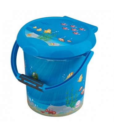 سطل طرح اقیانوس Rotho StyLe Nappy Pail Ocean