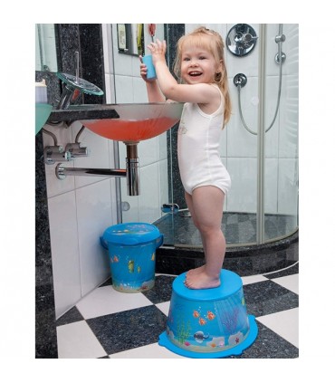 سطل طرح اقیانوس Rotho StyLe Nappy Pail Ocean