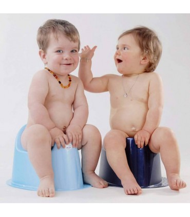 لگن قصری آبی صدفی Rotho TOP Potty Blue Pearl