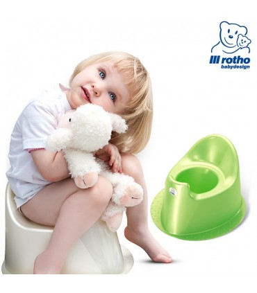 لگن قصری آبی صدفی Rotho TOP Potty Blue Pearl